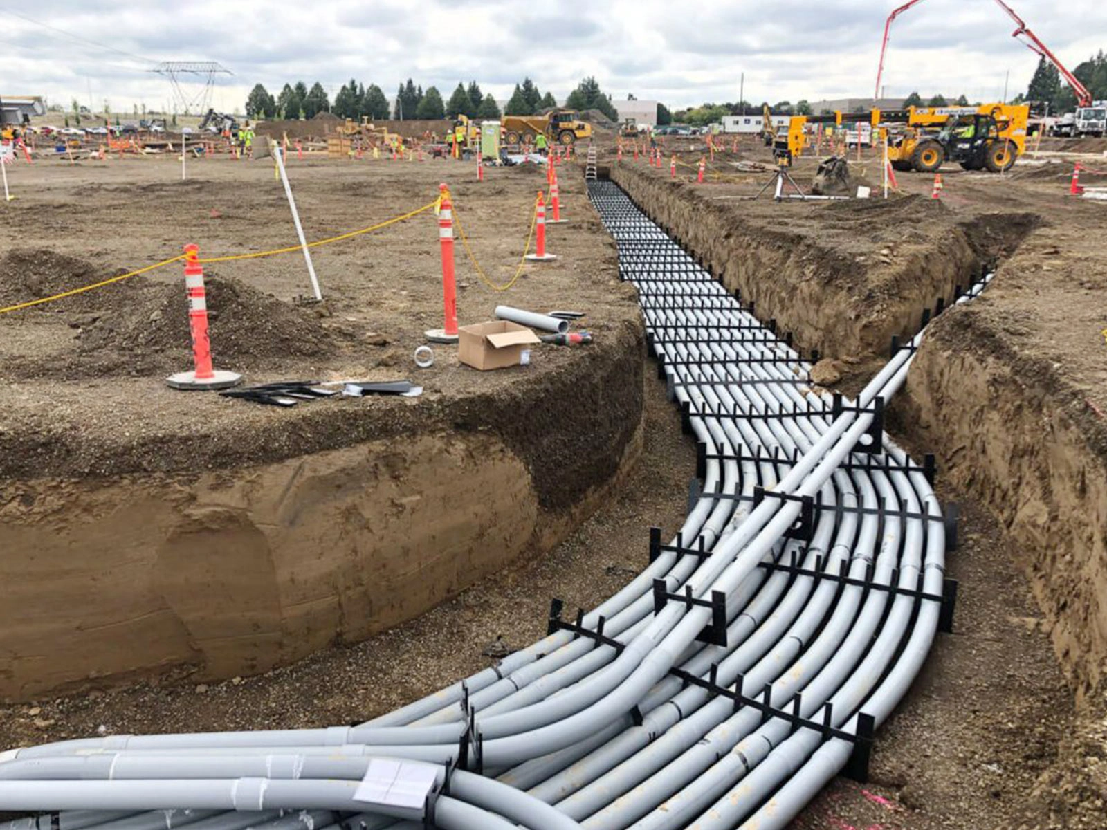 PVC-U Conduit – Telecom Infrastructure