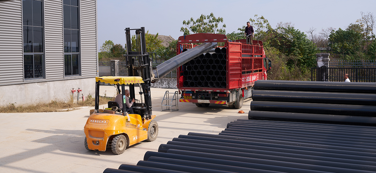 Proven Strength: Another Shipment of Steel Mesh Composite, MPP and PE Pipes