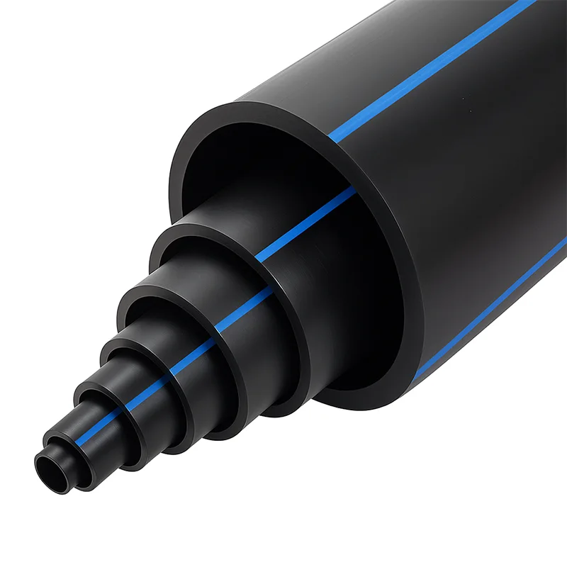 PE power cable protection sleeve, wire and optical cable threading pipe, weak current embedded PE pipe – view 1