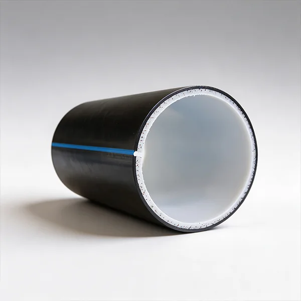 Large diameter steel mesh skeleton PE water supply pipe, new material HDPE, municipal fire protection underground polyethylene composite pipe – view 1