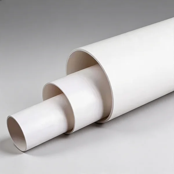 PVC-U engineering buried groundwater sewage large diameter sewer pipe upvc solid wall silencer plastic drainage rainwater pipe – view 1