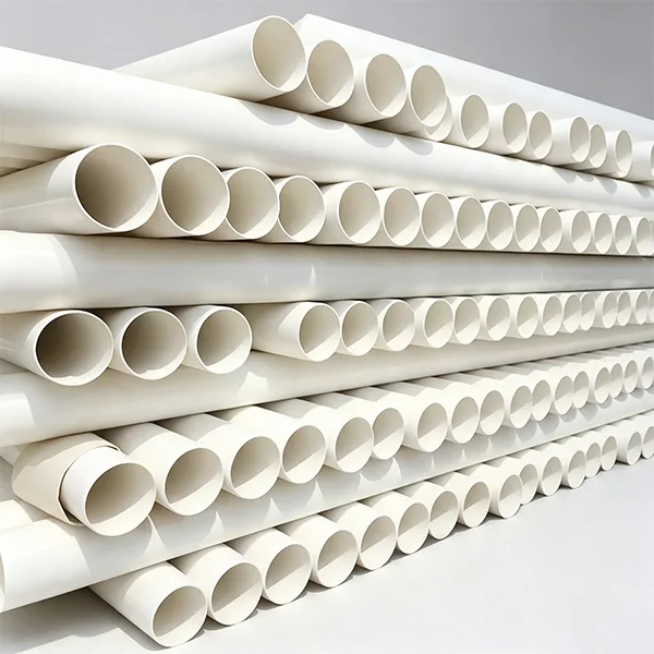 PVC-U plastic large diameter sewage drainage pipe toilet drainage rainwater pipe – view 1
