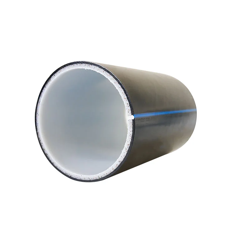 HDPE steel mesh skeleton composite pipe for drainage, seawater transportation pipeline, PE polyethylene hard pipe, anti-corrosion pipe – view 1