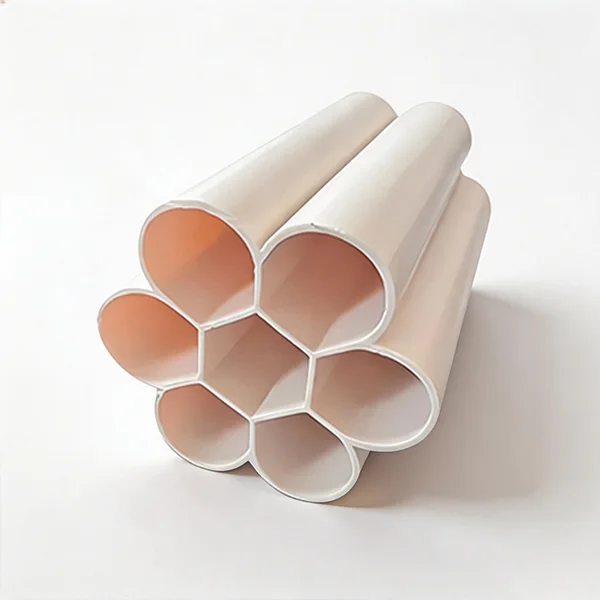 PVC-U plastic nine holes, seven holes and four holes porous weak current grid threading honeycomb plum blossom tube – view 1