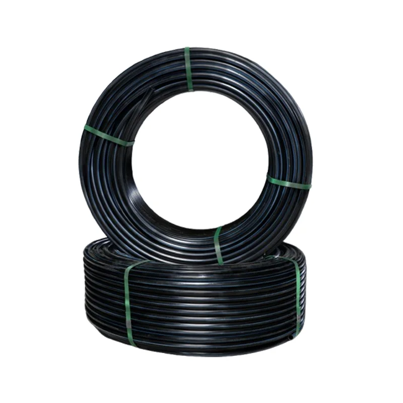 Power threading pipe trenchless PE threading top pipe wind power generation pipe PE black high-voltage cable protection pipe – view 1