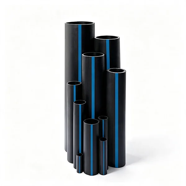 HDPE seawater desalination pipe large diameter PE solid wall pipe – view 1