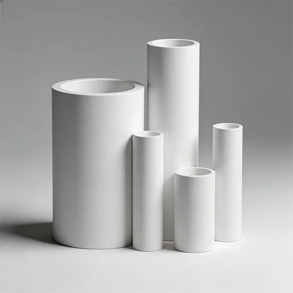 Large-diameter PVC-U white plastic high-performance solid wall sound-absorbing sewage sewerage pipe for municipal buildings – view 1