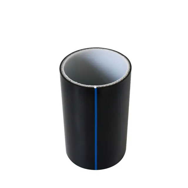 Black HDPE steel wire mesh reinforced PE composite pipe for fire water supply PE polyethylene plastic reinforced composite pipe Anhui factory
