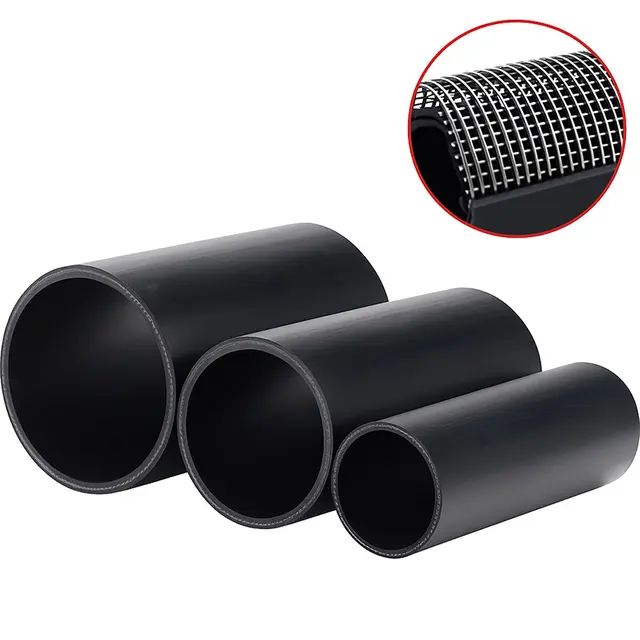 Large diameter HDPE steel wire mesh skeleton pipe, municipal drainage agricultural sprinkler irrigation pipe, water filtration underdrain conveyance irrigation composite pipe